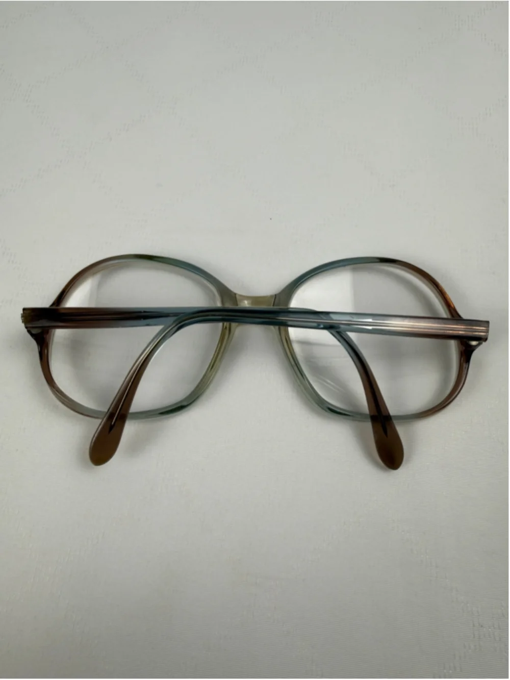 Vintage Mundial Celine Brown Green Women Eyeglasses Plastic Frame (frame only) - Picture 2 of 6